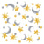 Starry Night Foil Stars Table Confetti