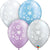 11" Snowflakes Balloons