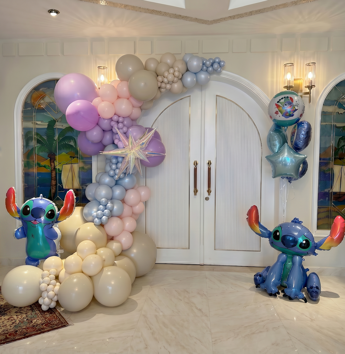 Stitch Balloon Set