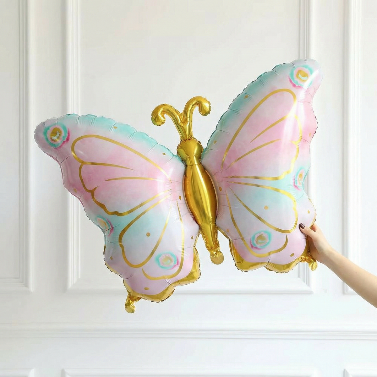Gradient Butterfly Foil Balloon