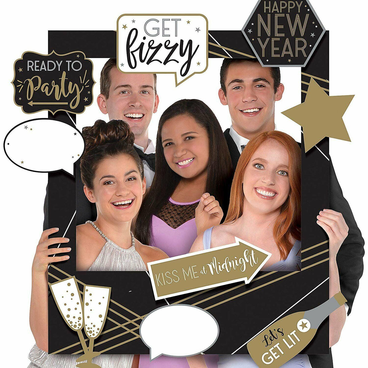 New Year Eve Customizable Giant Photo Frame