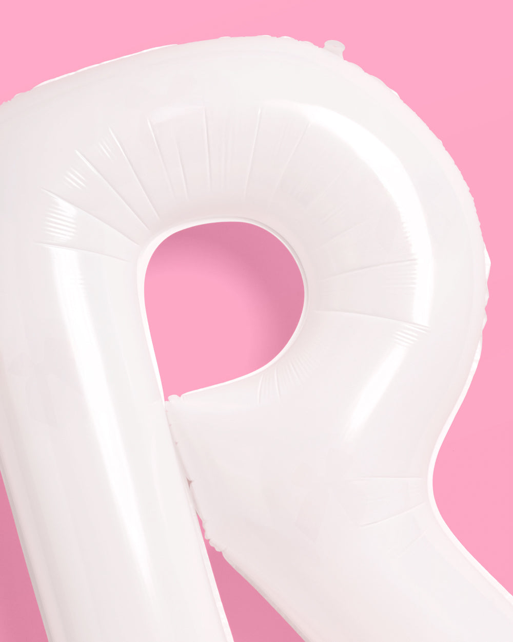 Classic White Bride Letter Balloons
