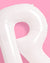 Classic White Bride Letter Balloons