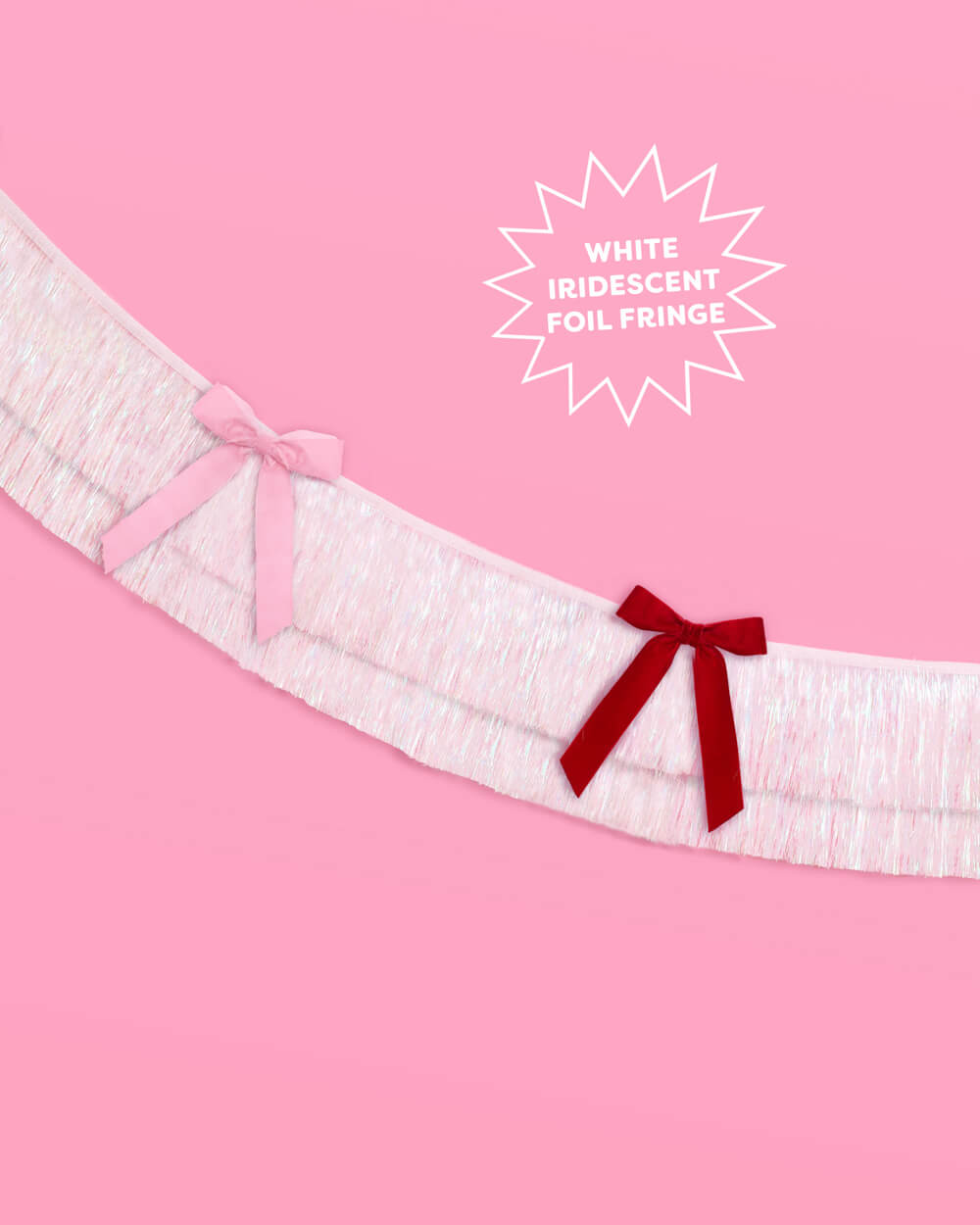 Bow Bliss Fringe Banner