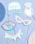 Something Blue Bridal Props