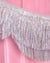 Shimmer Scallop Fringe Banner