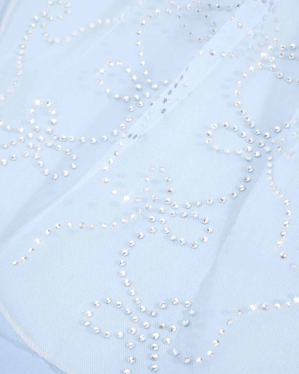Rhinestone Bow Veil