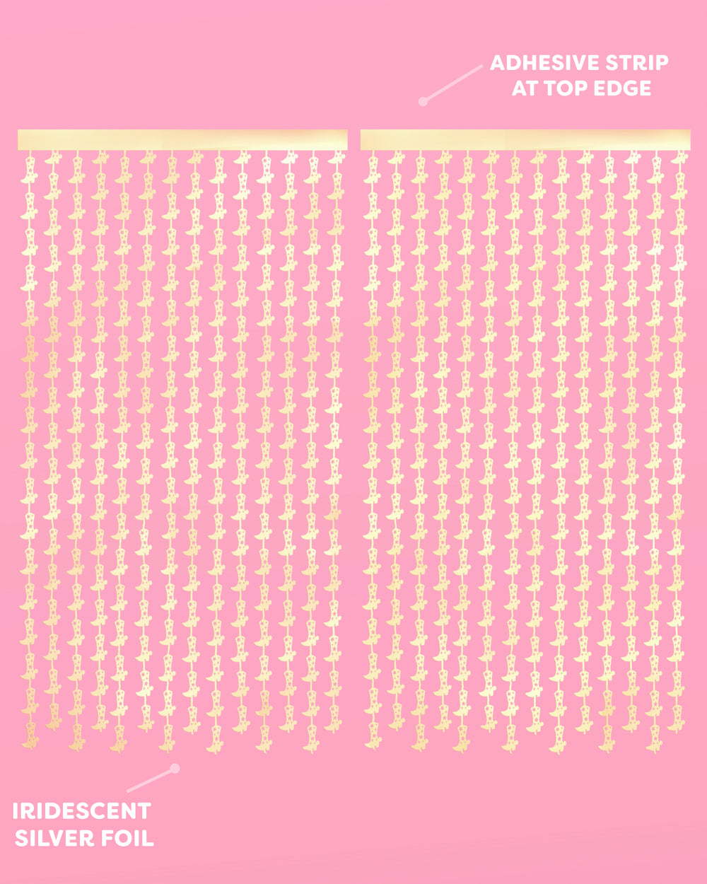 Gold Cowgirl Curtain Pack