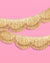 Stay Golden Scallop Fringe Banner