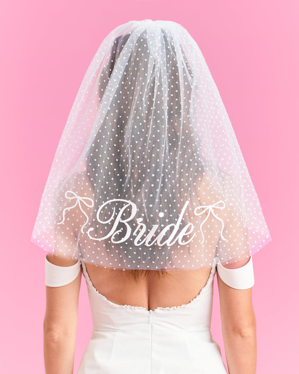 Dotted Bride Veil