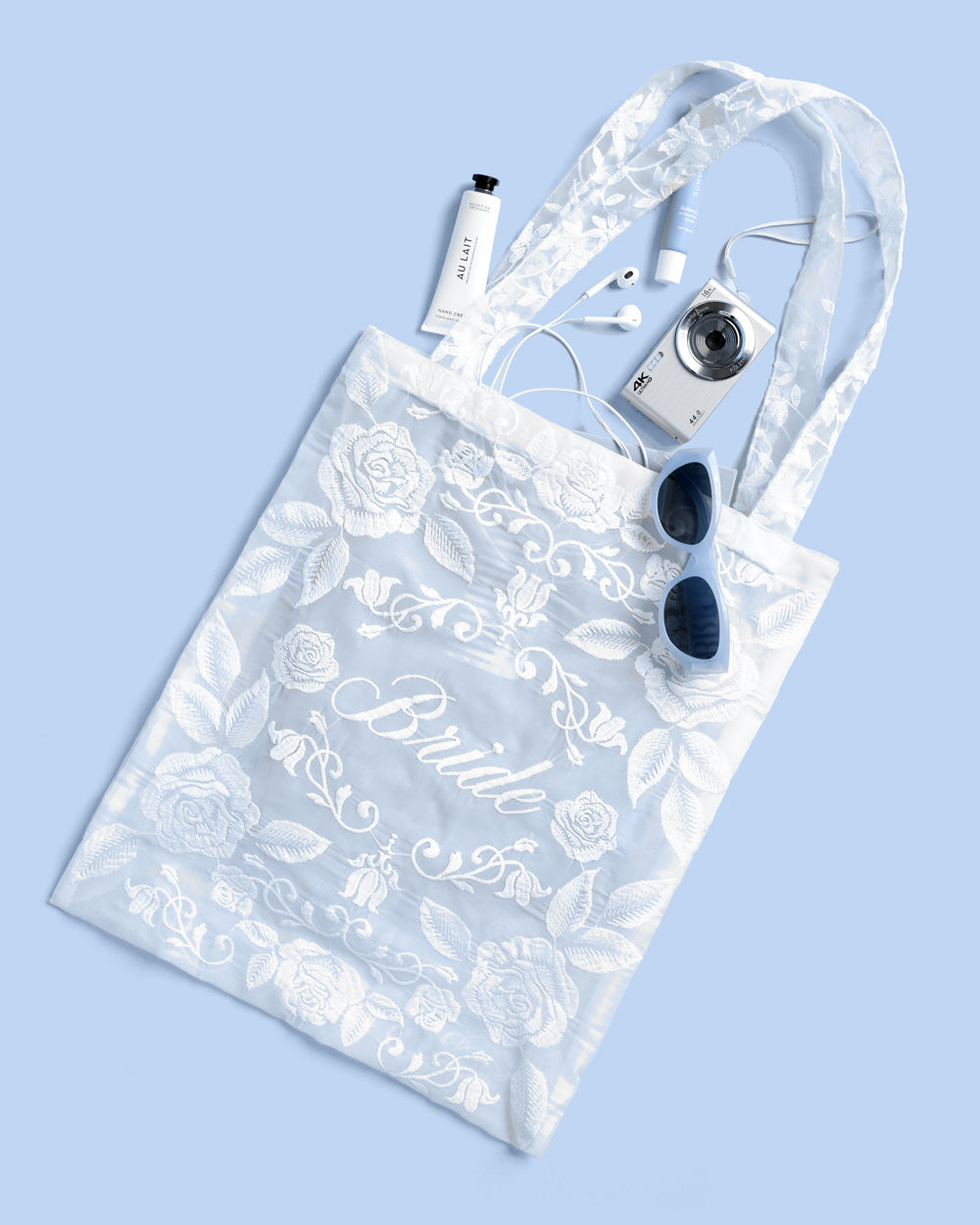 Bride Lace Tote