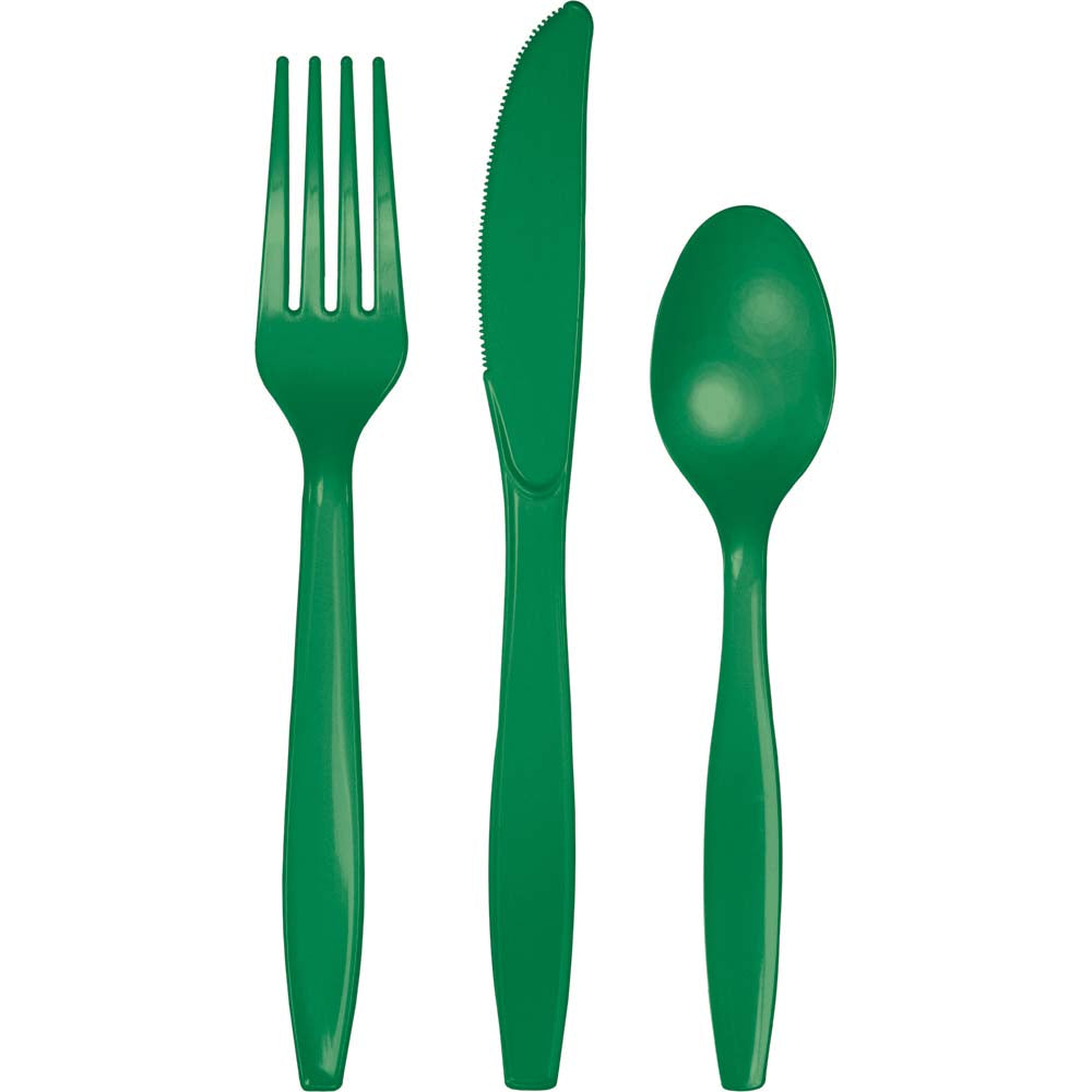 Emerald Green Premium Cutlery