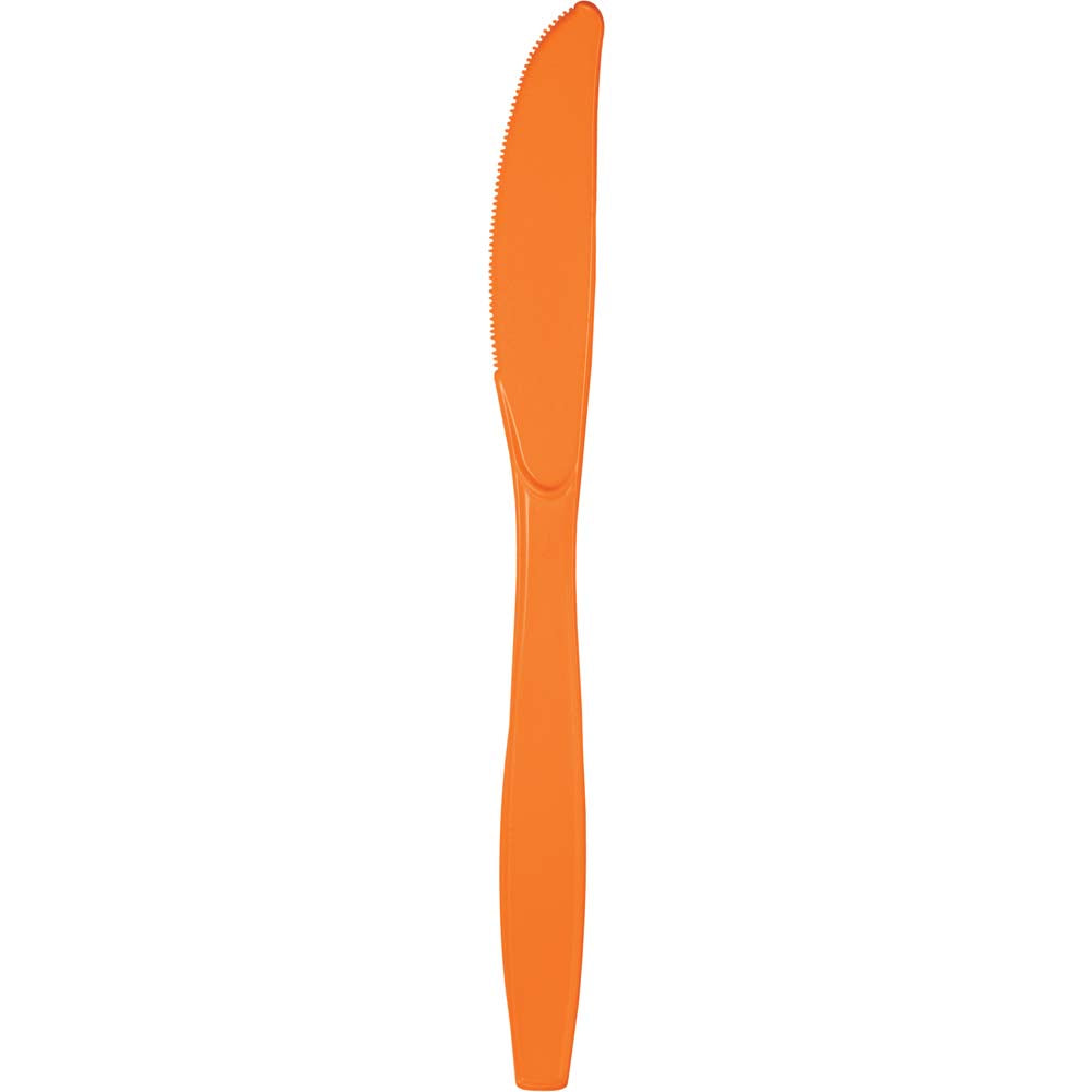 Sunkissed Orange Premium Cutlery