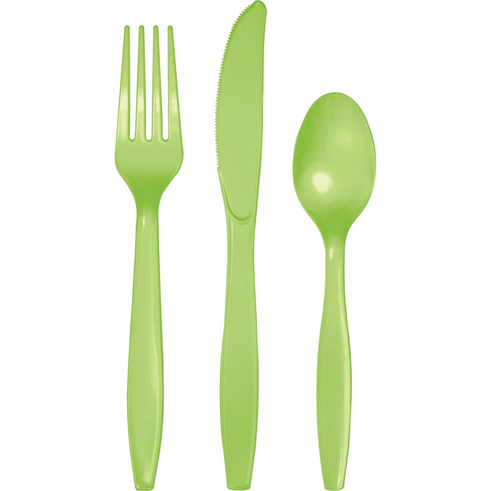 Plastic Premium Cutlery Fresh Lime