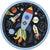 Outer Space Party Plates 