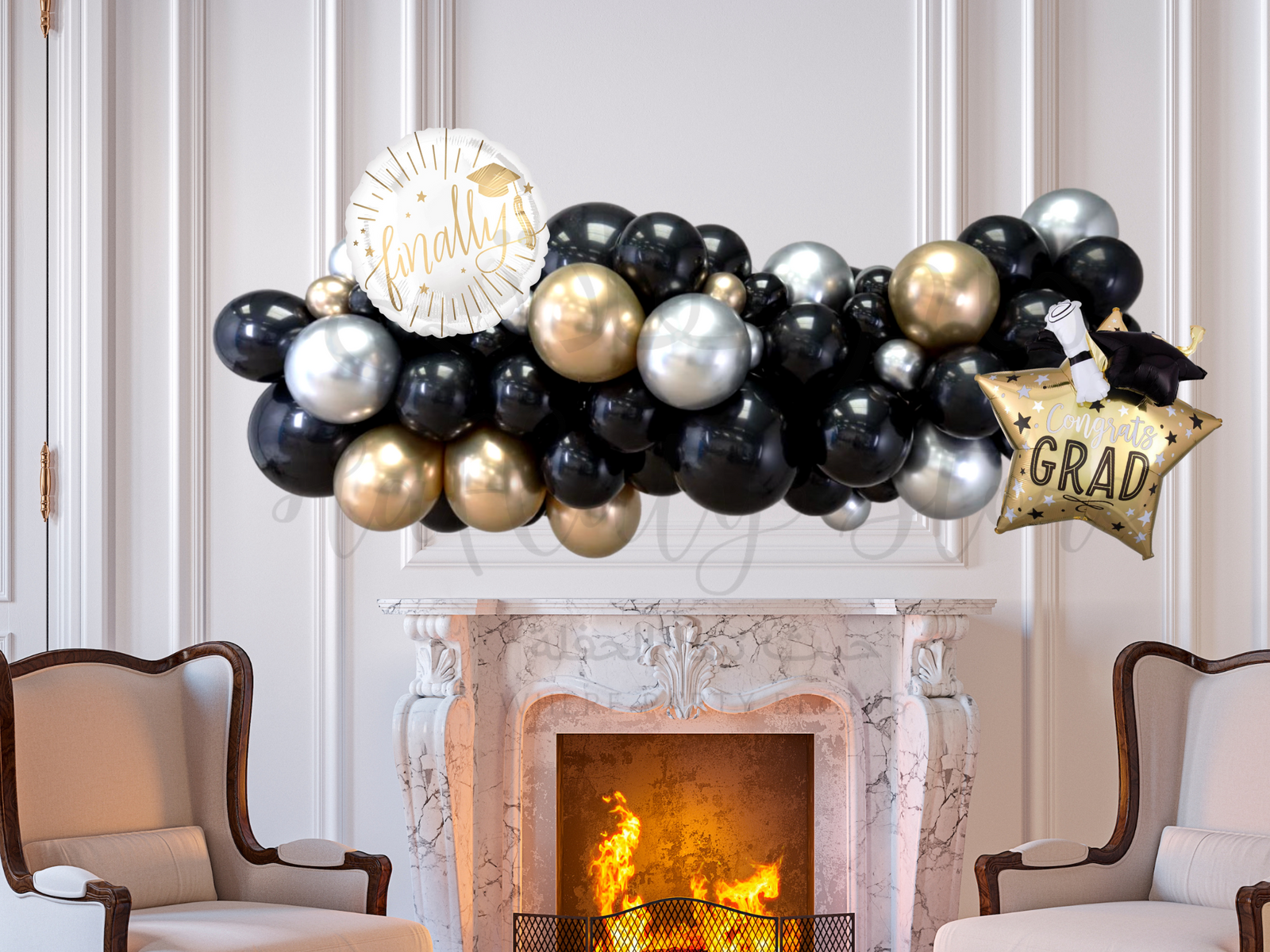 Graduation Balloon Garland