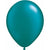 Pearl Teal Latex Balloons 11”