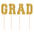 Glitter Gold Grad Party Picks