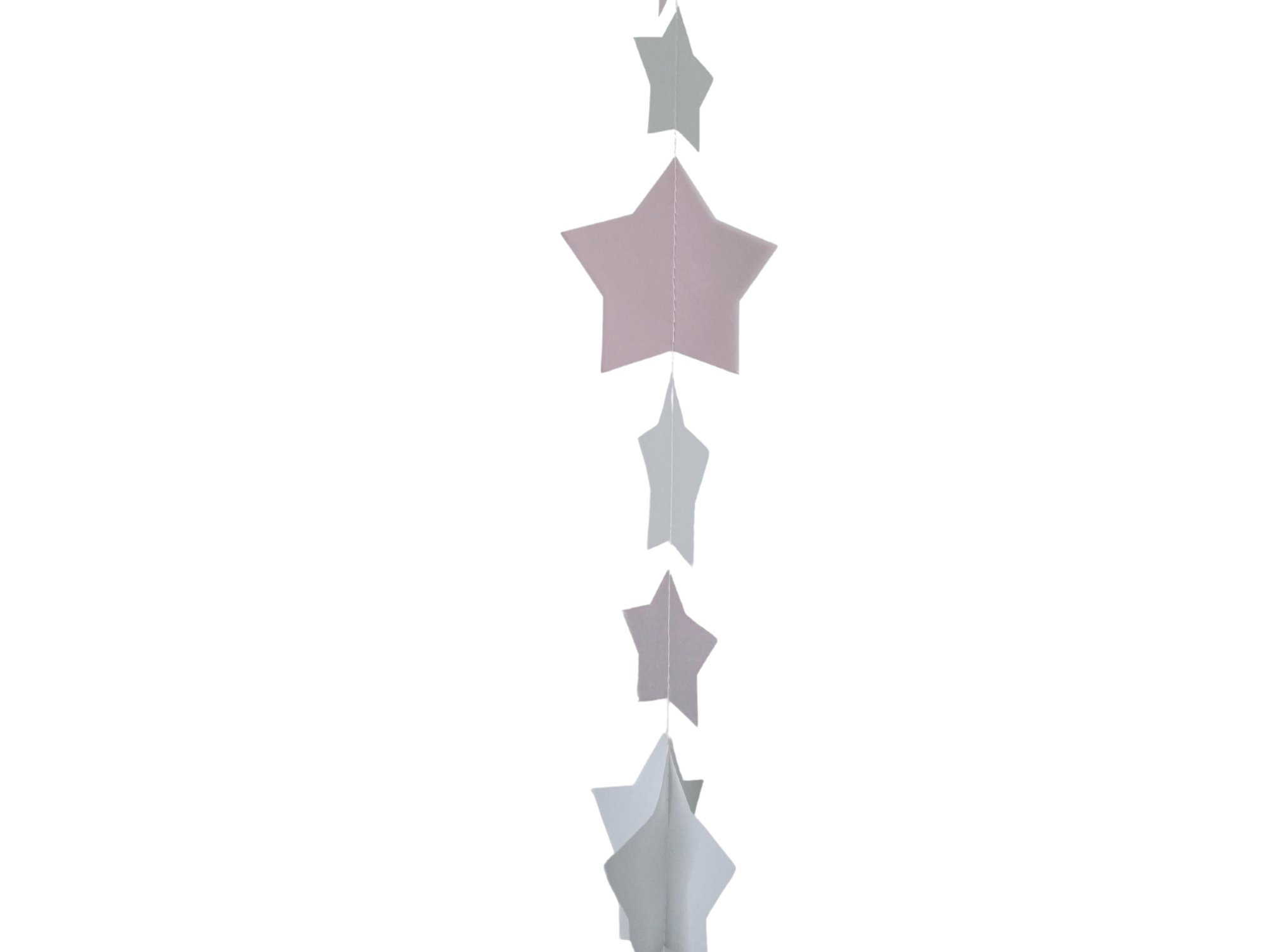 Pink Stars Balloon Tail