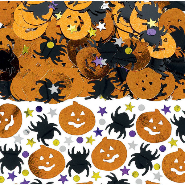 Halloween Metallic Foil Confetti Mix