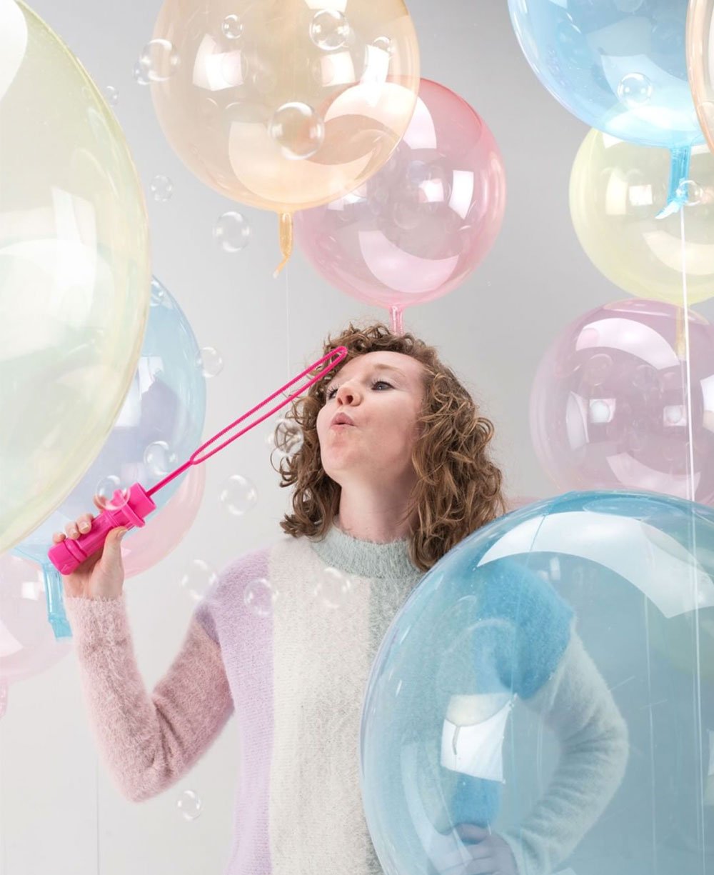 Crystal Clearz Blue Balloon