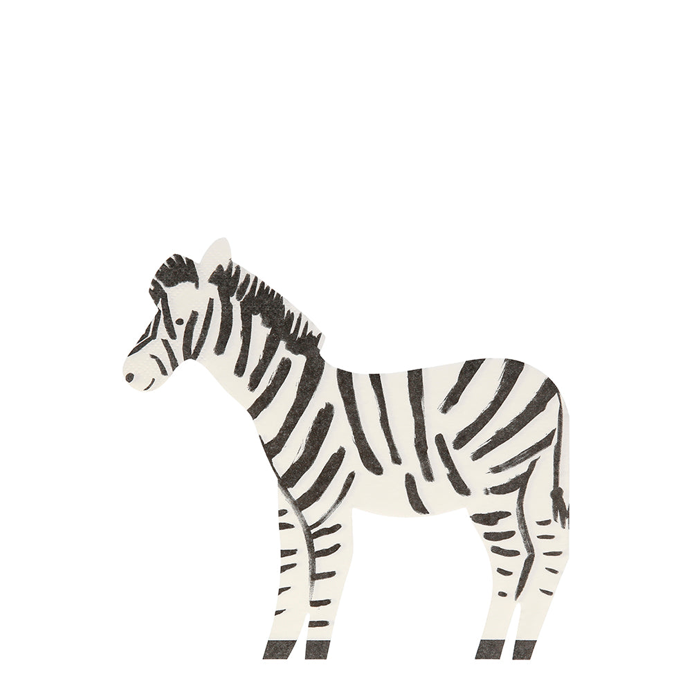 Safari Zebra Napkins 