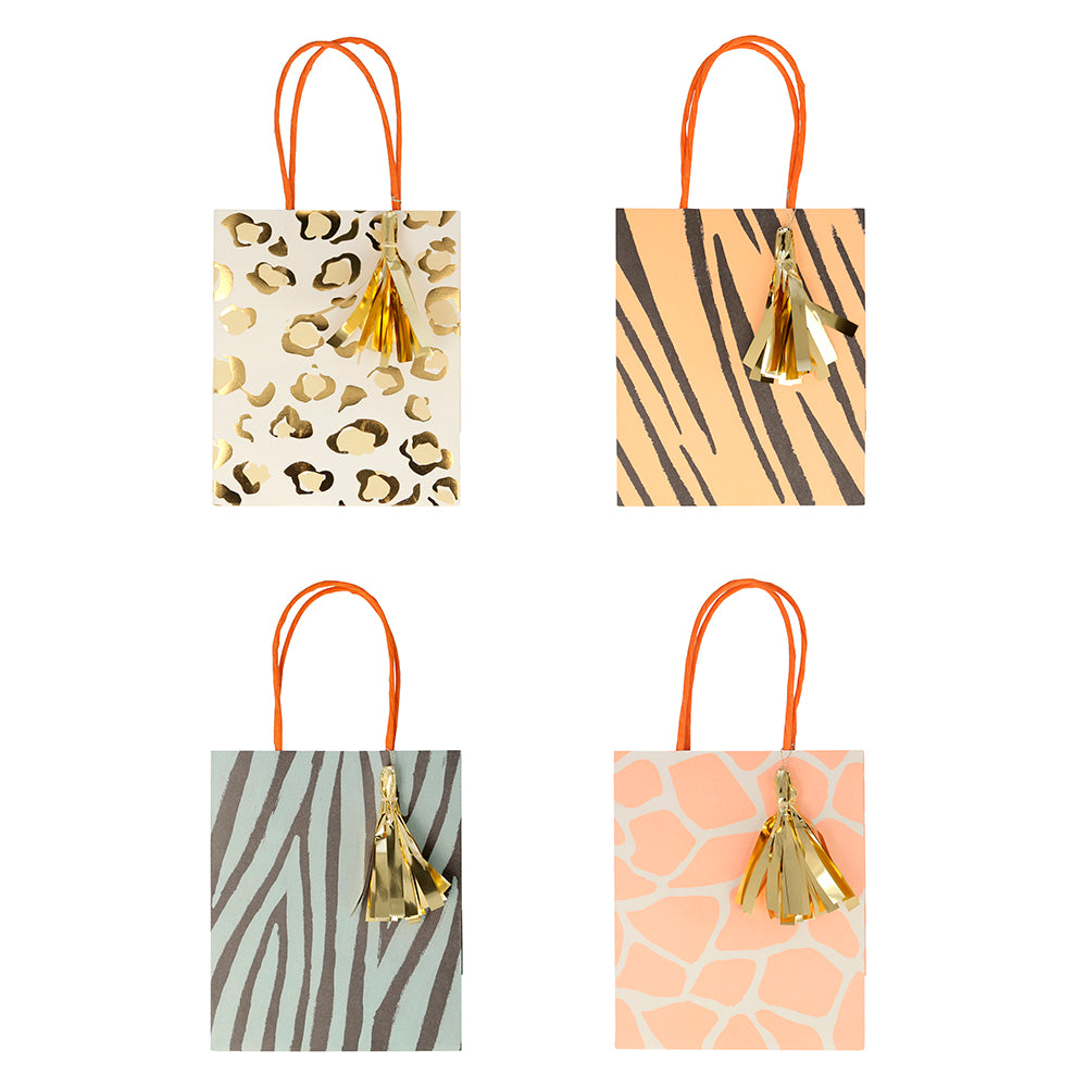 Safari Animal Print Party Bags 