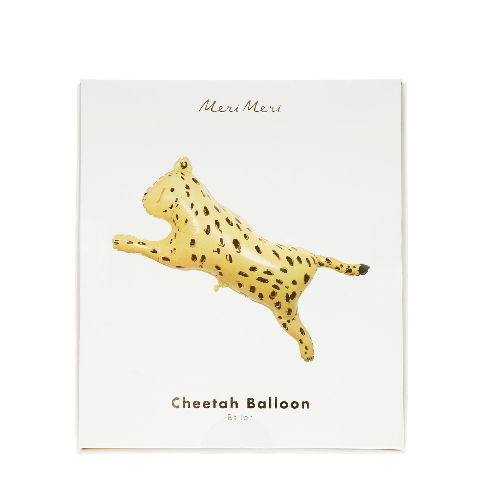 Safari Cheetah Foil Balloon Meri Meri