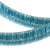 Blue Tinsel Fringe Garland