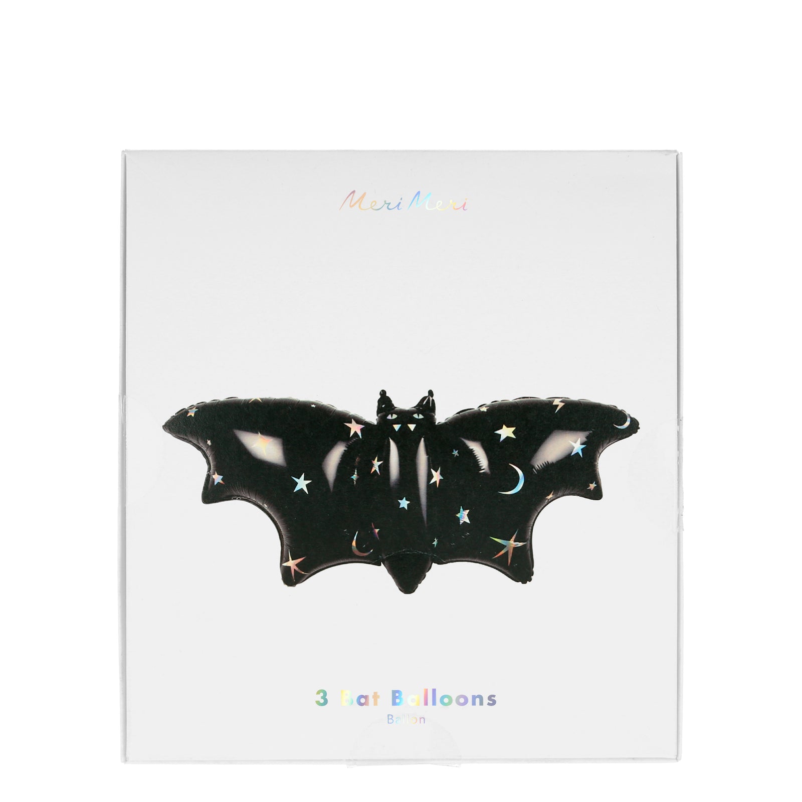 Sparkle Bat Foil Balloons