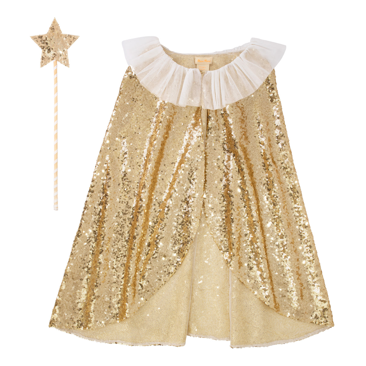Gold Sparkle Cape