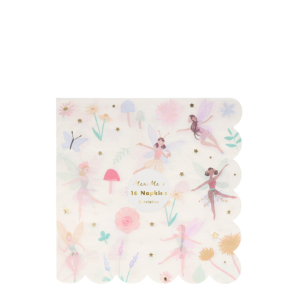Large Fairy Party Napkins