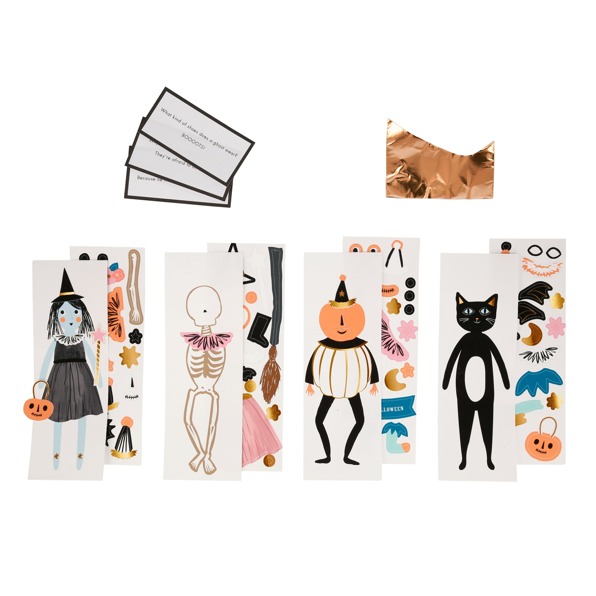 Vintage Halloween Character Crackers Meri Meri