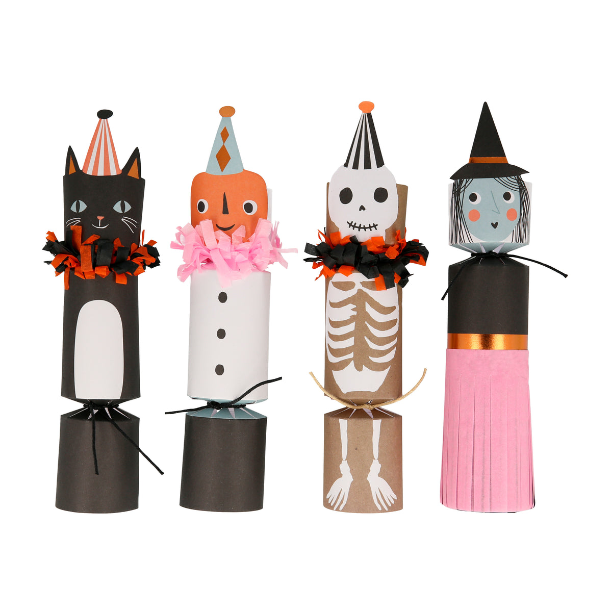 Vintage Halloween Character Crackers Meri Meri