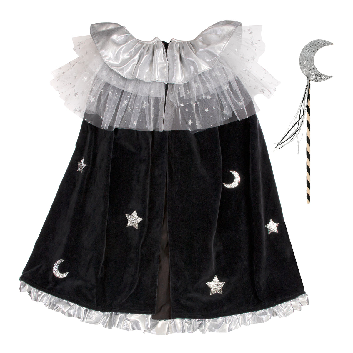 Velvet Witch Cape &amp; Wand
