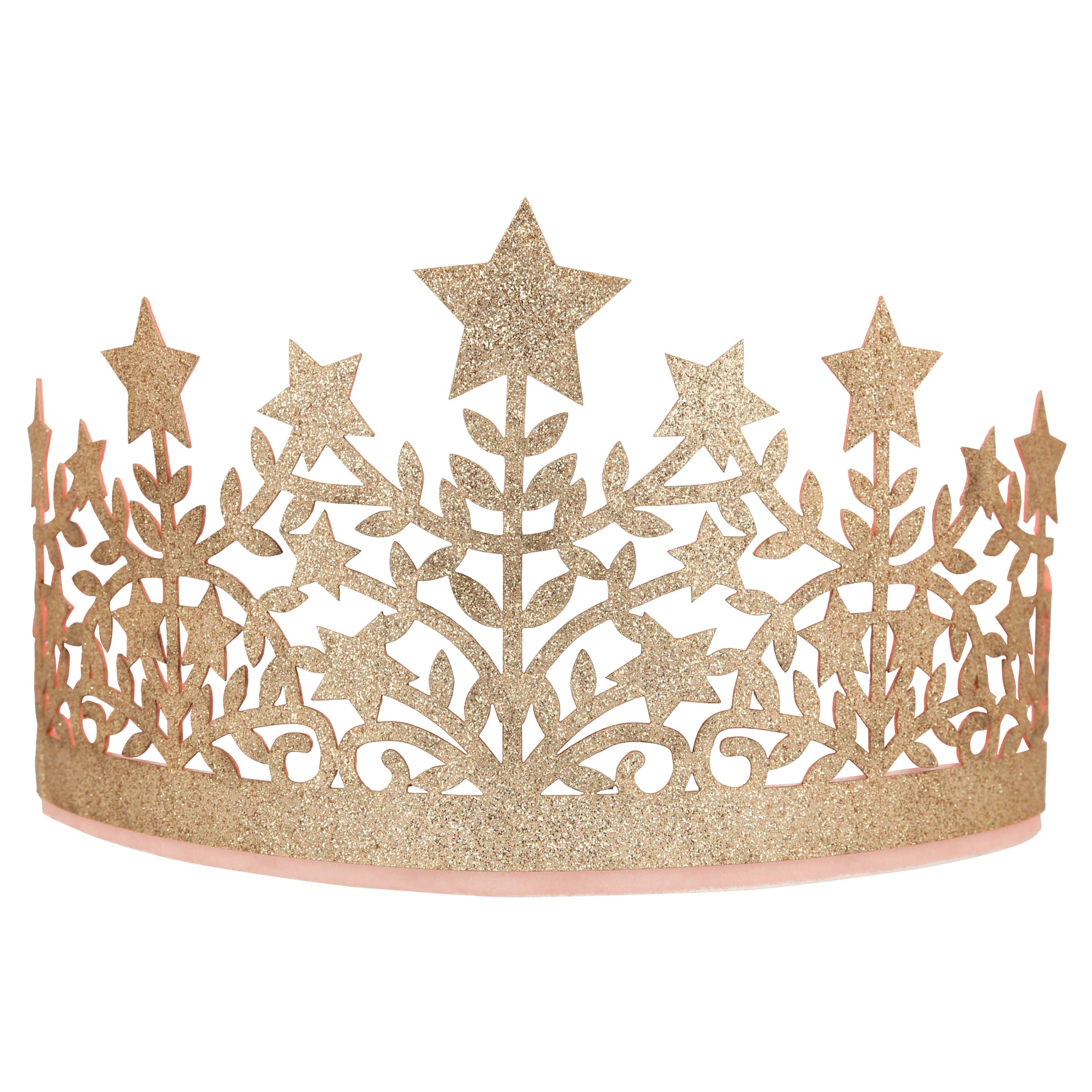 Glitter Fabric Star Crown