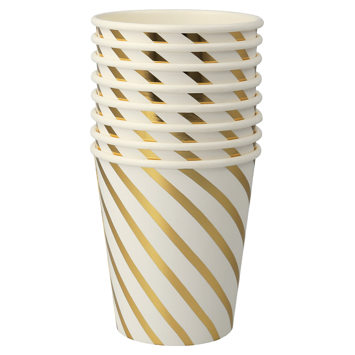 Gold Swirl Cups Meri Meri