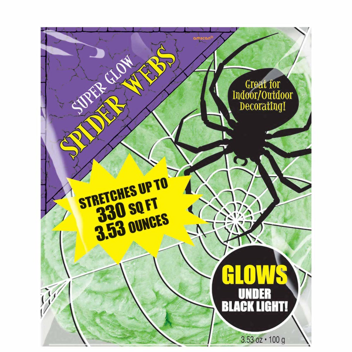 Green Spider Web 3.53 OZ