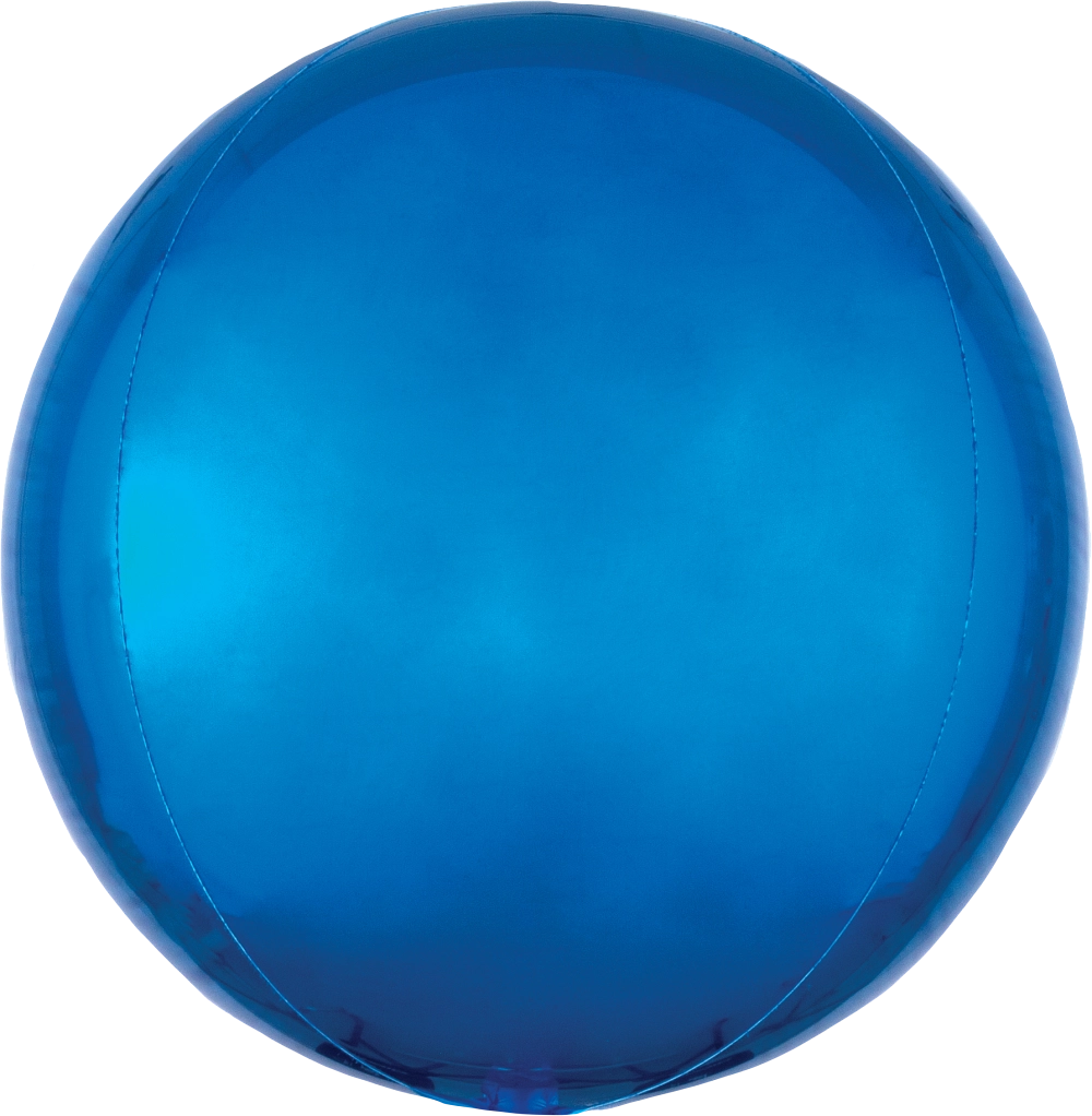 Blue Orbz Balloon 16" 