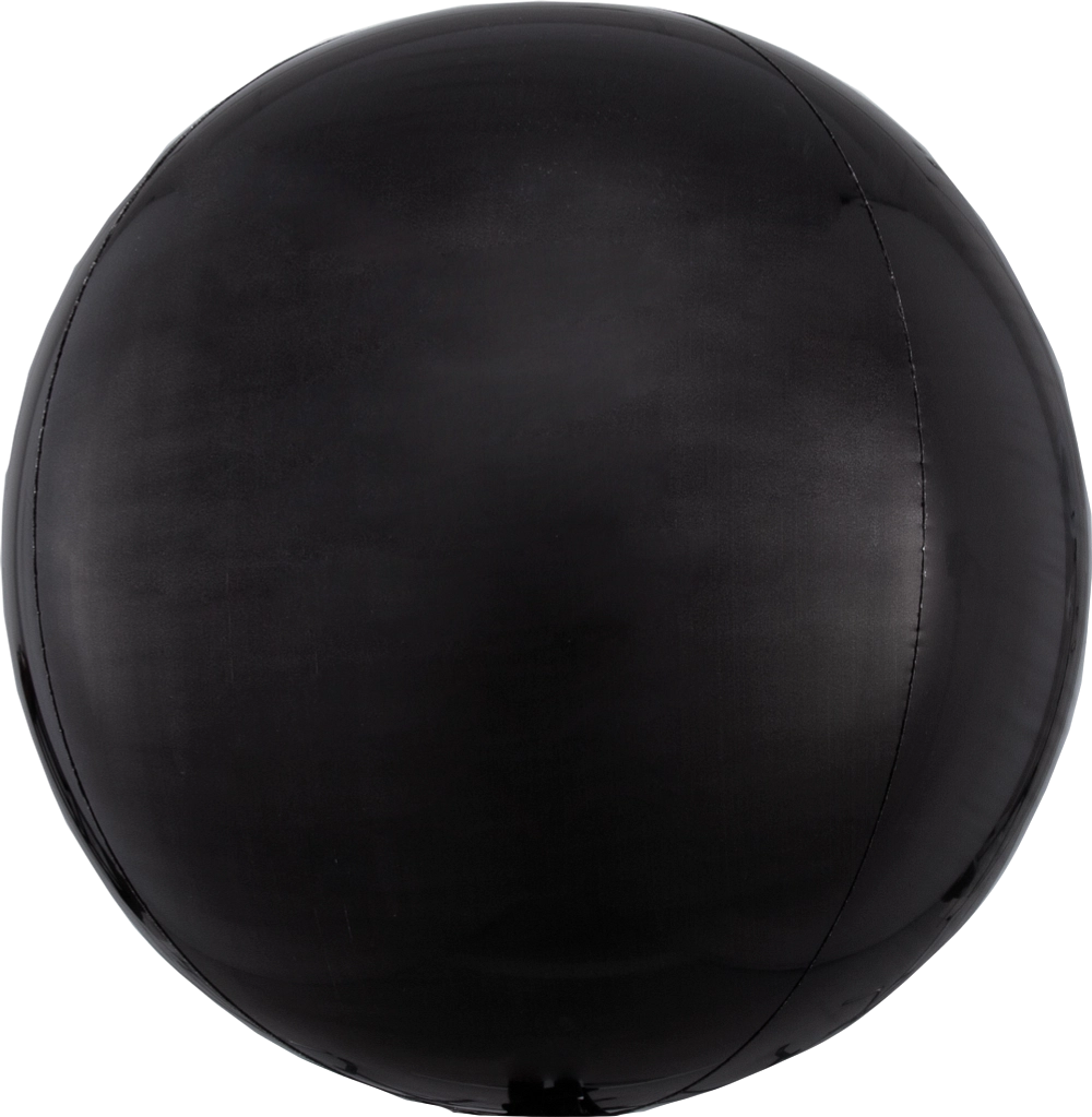 Black Orbz Balloon