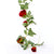 Red Rose Garland 1.75m Balloon Tail