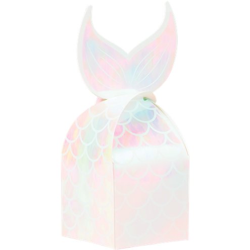 Mermaid Shine Iridescent Shaped Favour Boxes