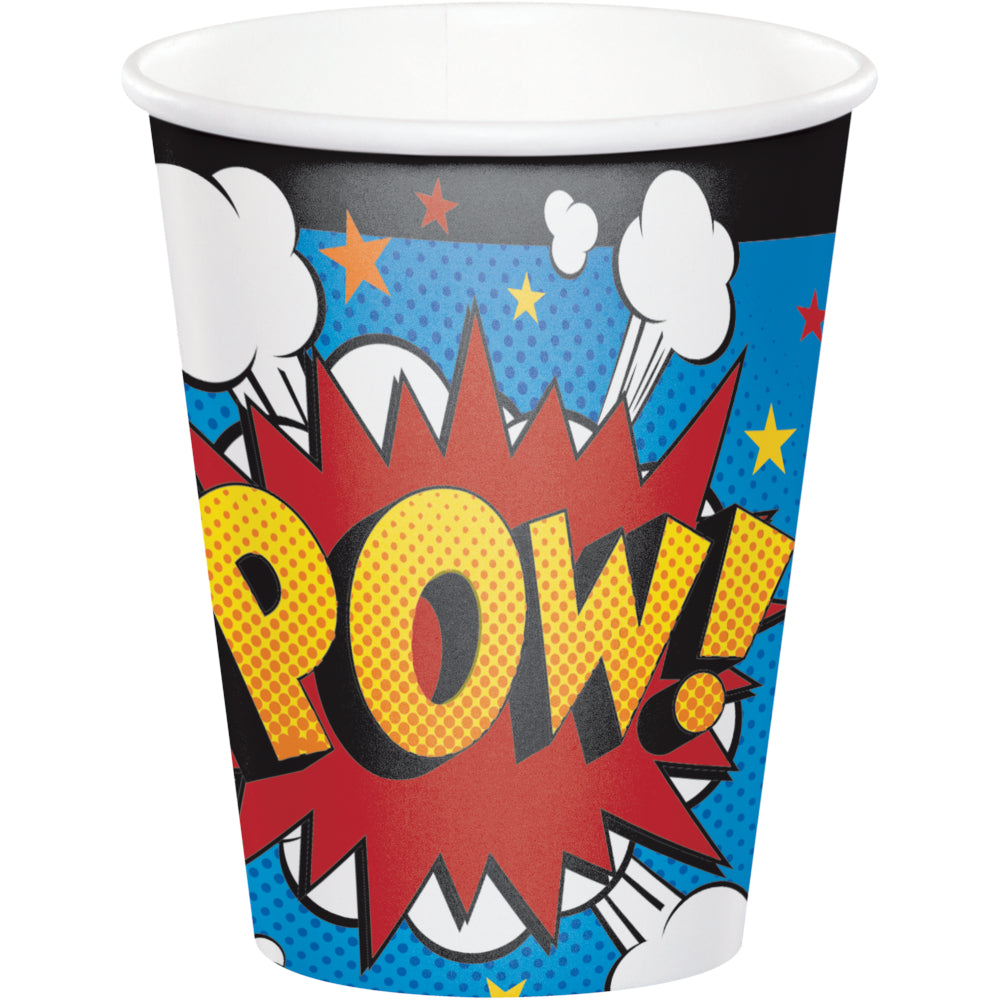 Superhero Slogans Party Cups