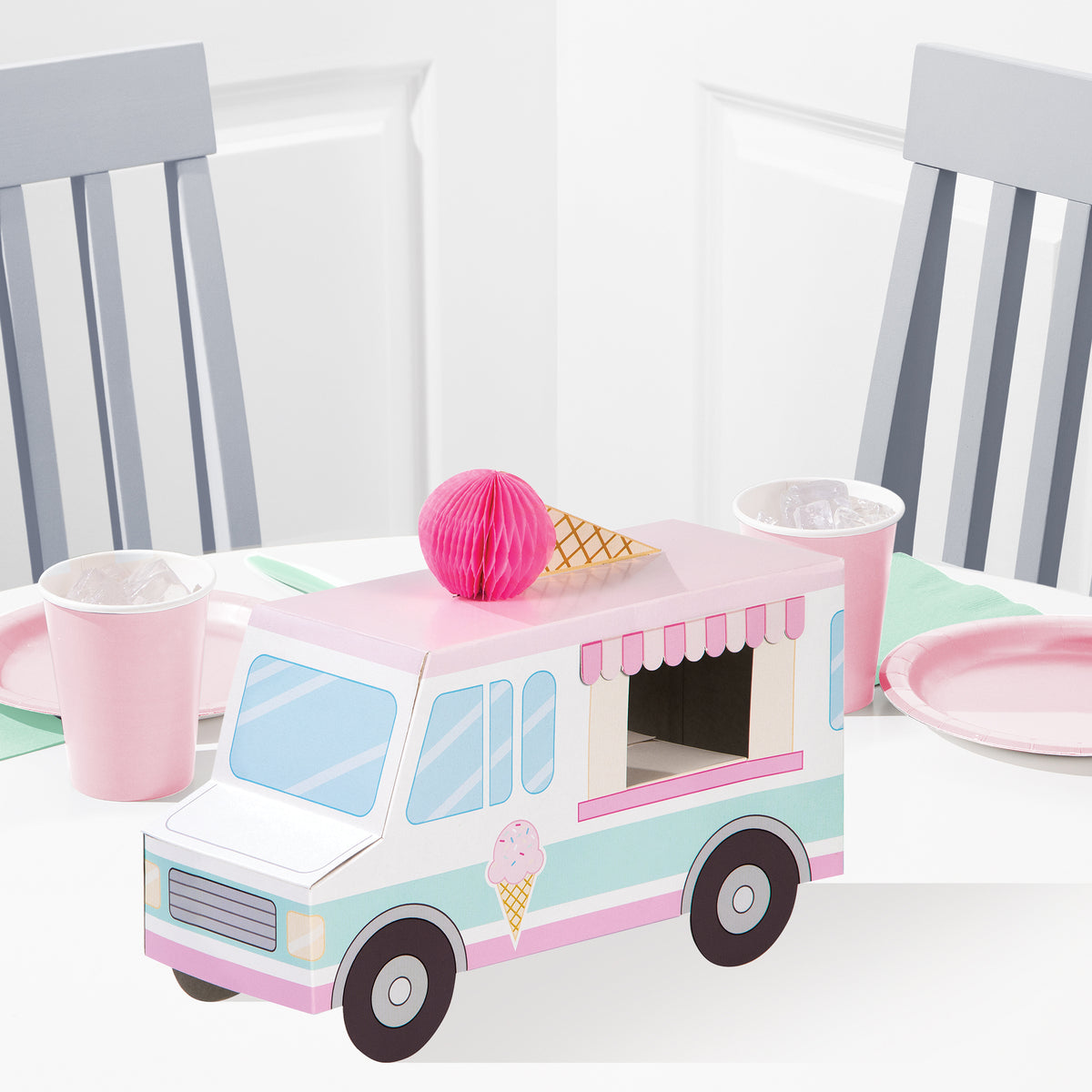 Ice Cream Party 3D Centerpiece 
