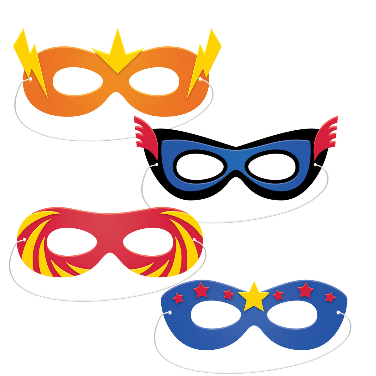 Superhero Party Masks
