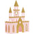 Glittery Princess Castle 3D Centerpiece 