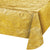 Gold Glittering Plastic Table Cover