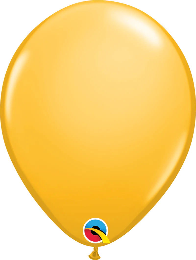 Goldenrod Latex Balloons 11" 