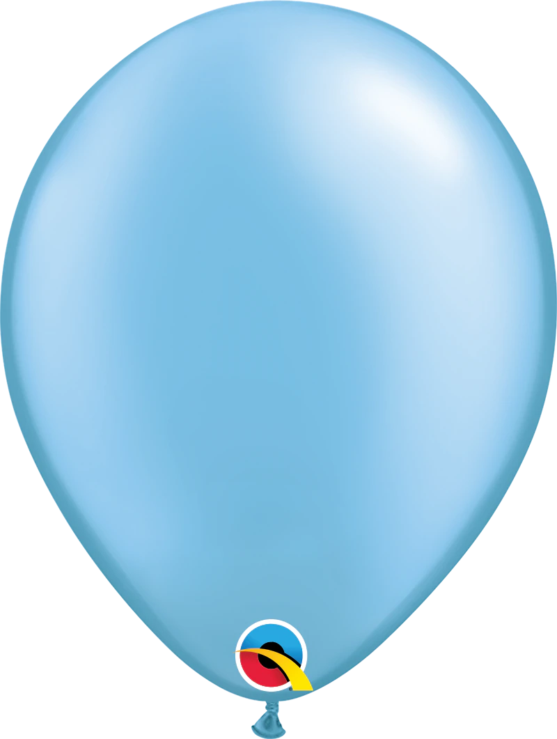 Pale Blue Latex Balloons 11"