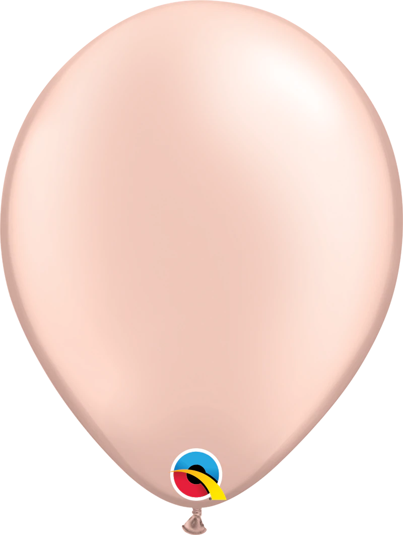Pearl Peach Latex Balloons 11"